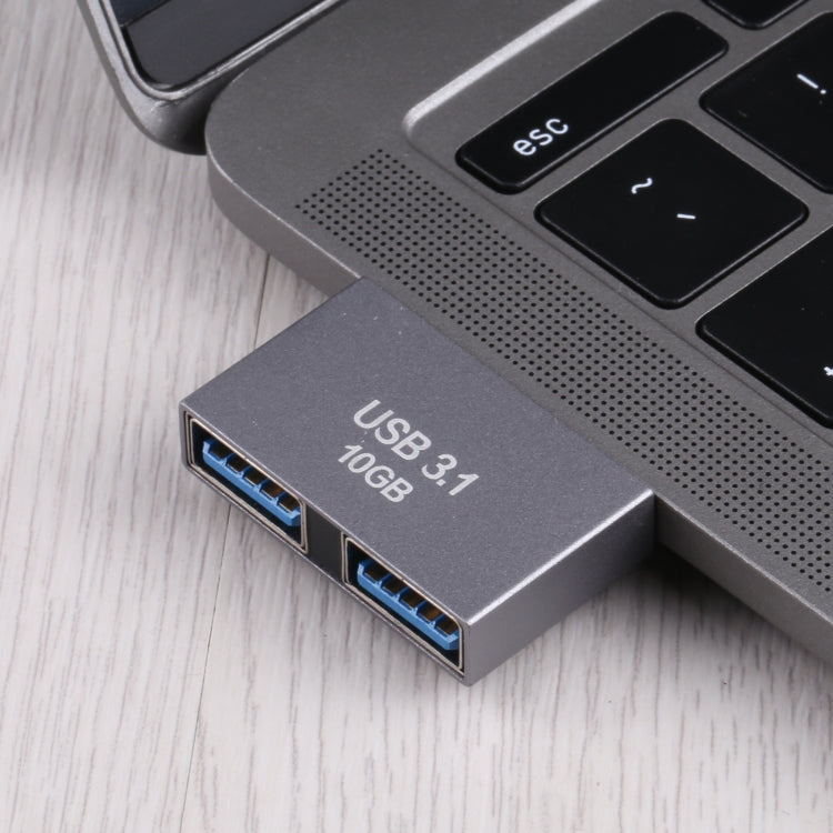 2 x USB 암컷 to 2 x USB-C / Type-C 수컷 어댑터, 2 x USB 암컷 to 2 x Type-C 수컷