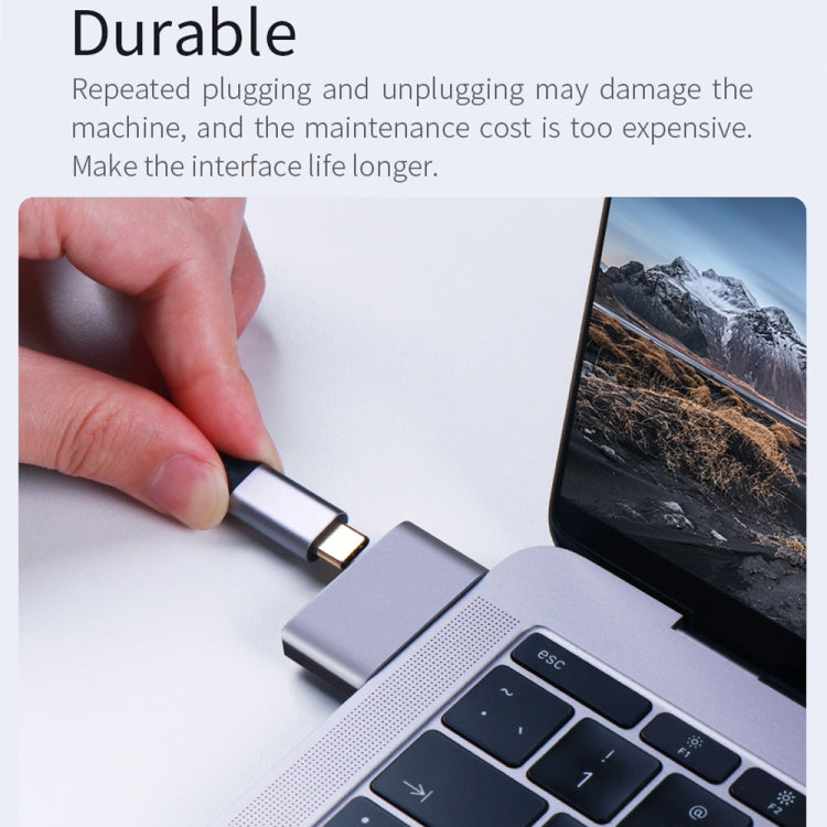 2 x USB 암컷 to 2 x USB-C / Type-C 수컷 어댑터, 2 x USB 암컷 to 2 x Type-C 수컷