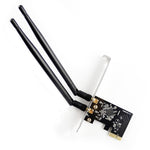 EDUP EP-9607 1200Mbps 듀얼 밴드 PCI-E 익스프레스 무선 어댑터 네트워크 카드 2 x 6dBi 안테나 포함, EP-9607 1200Mbps