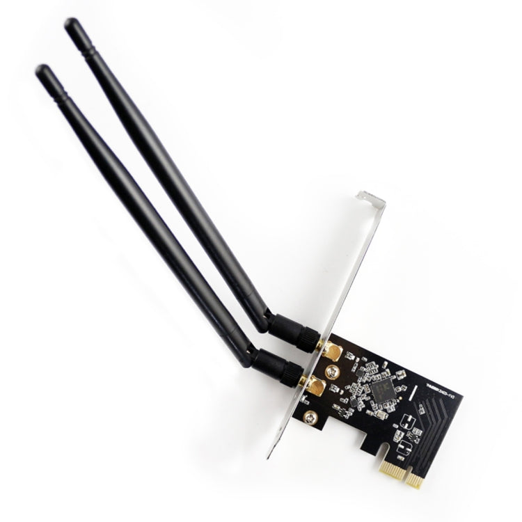 EDUP EP-9607 1200Mbps 듀얼 밴드 PCI-E 익스프레스 무선 어댑터 네트워크 카드 2 x 6dBi 안테나 포함, EP-9607 1200Mbps