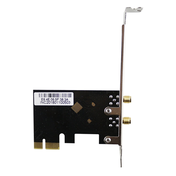 EDUP EP-9607 1200Mbps 듀얼 밴드 PCI-E 익스프레스 무선 어댑터 네트워크 카드 2 x 6dBi 안테나 포함, EP-9607 1200Mbps