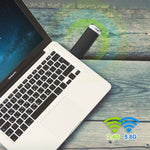 EDUP EP-AC1617 1200Mbps 고속 USB 3.0 WiFi 어댑터 수신기 이더넷 어댑터, EP-AC1617 1200Mbps