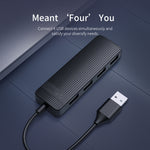 ORICO FL02 480Mbps 4포트 USB 2.0 허브, FL02