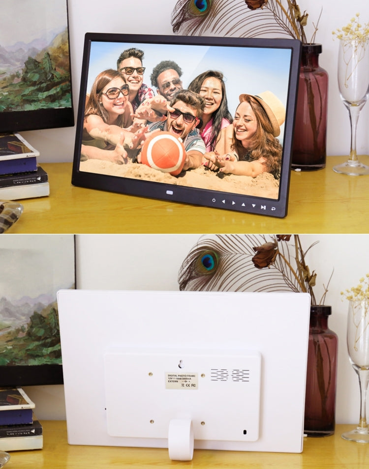 15.0인치 LED 디스플레이 디지털 포토 프레임 홀더 / 리모컨 포함, Allwinner, USB / SD 카드 입력 / OTG 지원, 15.0인치, 15.0인치 Allwinner