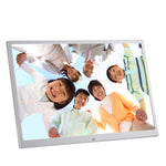 HSD1504 15.4인치 LED 1280x800 고해상도 디스플레이 디지털 포토 프레임, 홀더 및 리모컨 포함, SD / MMC / MS 카드 / USB 포트 지원, EU 플러그(골드), HSD1504 15.4인치