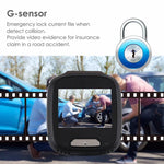 미니 자동차 DVR 카메라 레코더 2.0인치 LCD 화면 HD 1080P 170도 광각, 모션 감지 / 적외선 야간 투시 / TF 카드 / 마이크 지원, 2.0인치