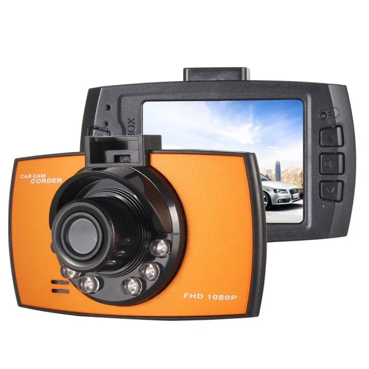 Generalplus 720P VGA 2.4인치 LCD 화면 자동차 DVR 레코더, 루프 녹화 / 모션 감지 / 야간 투시 기능 지원, 2.4인치