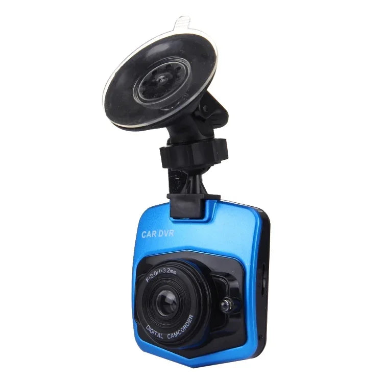 VGA 480P 자동차 캠코더 DVR 주행 기록기 디지털 비디오 카메라 음성 녹음기 2.4인치 LCD 화면, 32GB 마이크로 TF 카드 및 적외선 야간 투시 기능 지원(검정 + 파랑), 2.4인치 LCD