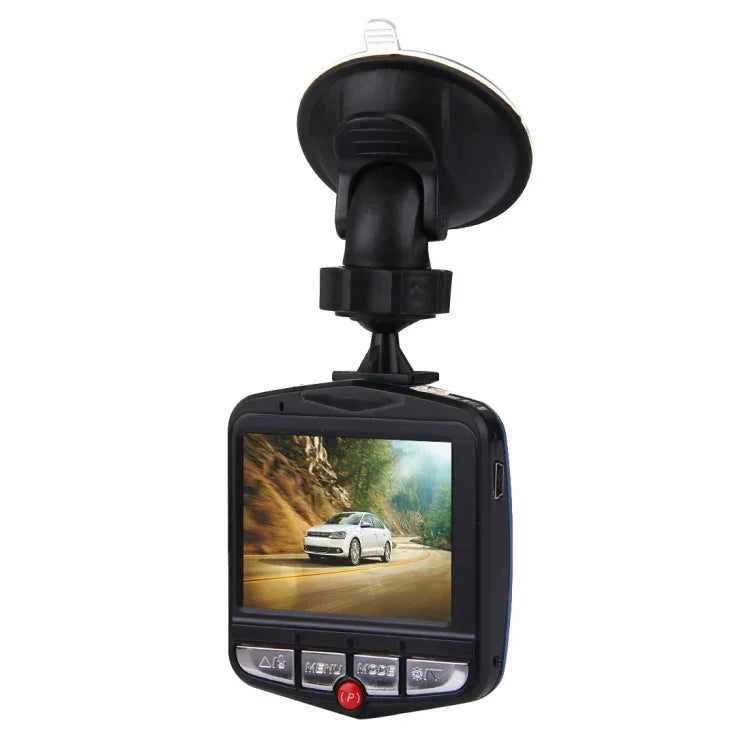 VGA 480P 자동차 캠코더 DVR 주행 기록기 디지털 비디오 카메라 음성 녹음기 2.4인치 LCD 화면, 32GB 마이크로 TF 카드 및 적외선 야간 투시 기능 지원(검정 + 파랑), 2.4인치 LCD