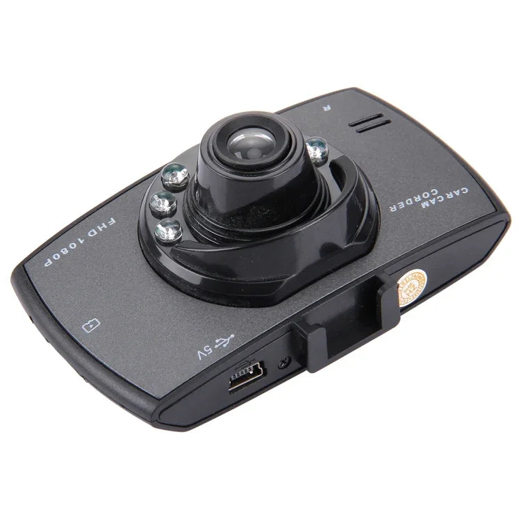 자동차 DVR 카메라 2.7인치 LCD 480P 1.3MP 카메라 120도 광각, 야간 투시 / 모션 감지 / TF 카드 / G-센서 지원, 2.7인치