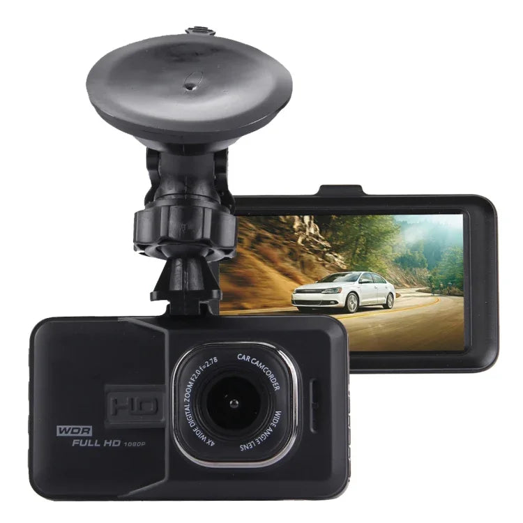 자동차 DVR 카메라 3.0인치 LCD HD 720P 3.0MP 카메라 170도 광각, 야간 투시 / 모션 감지 / TF 카드 / HDMI / G-센서 지원, 3.0인치