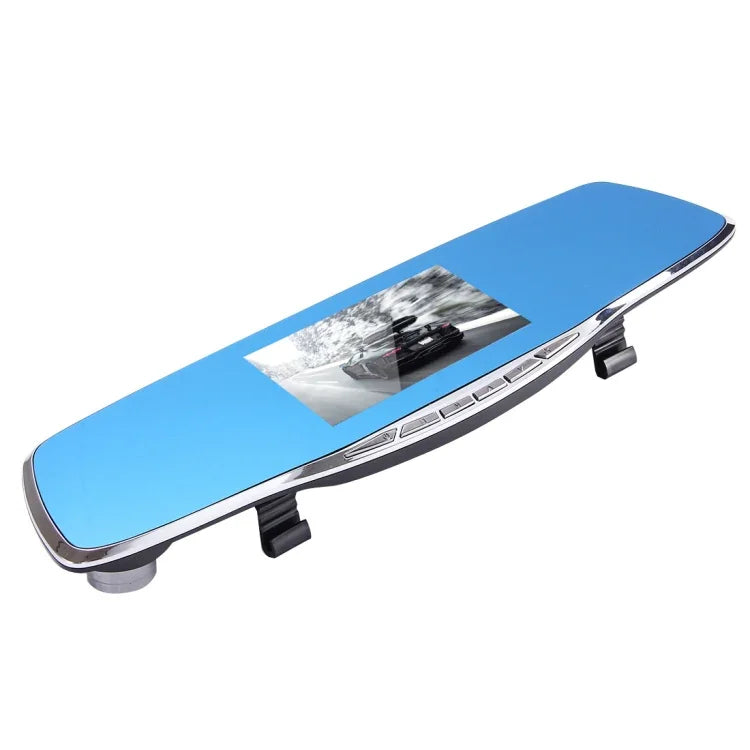G835 HD 1080P 4.3인치 화면 디스플레이 후방 거울 차량 DVR, Generalplus 2248, 2대 카메라 170도 광각, HDR 녹화 / 모션 감지 기능 지원, G835