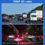 X12 2K 울트라 HD 파노라마 트리플 녹화 WiFi 차량 운전 기록기 모바일 앱 지원, X12