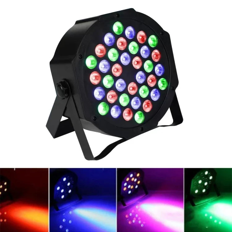 LED 디스플레이 포함, 자동 실행 / 슬레이브 / DMX512 / 음성 제어 모드