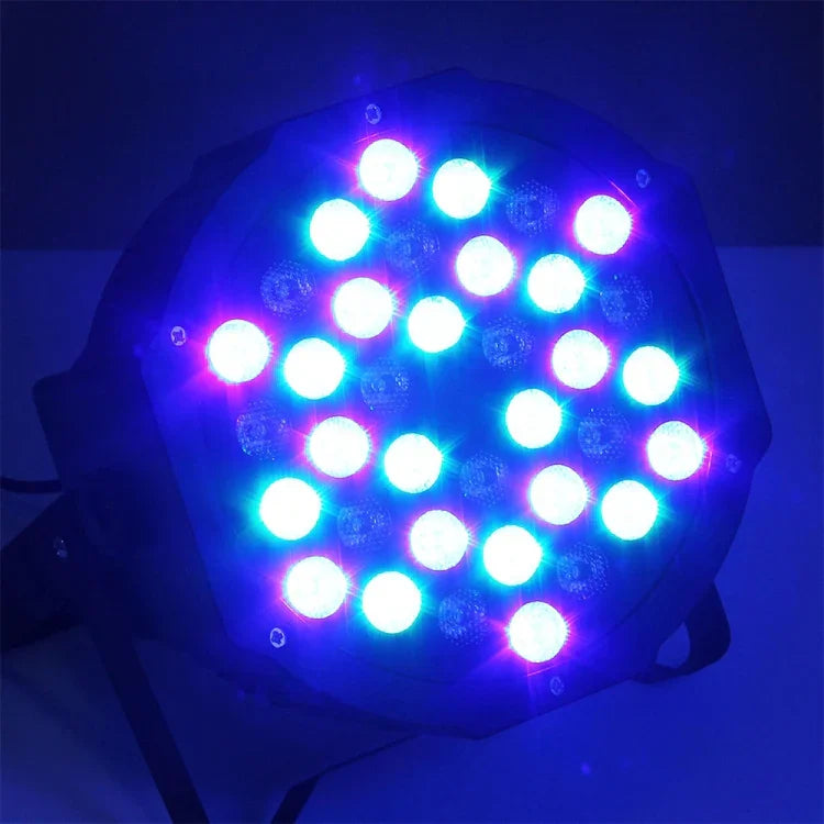 LED 디스플레이 포함, 자동 실행 / 슬레이브 / DMX512 / 음성 제어 모드
