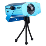 3W x 3 RGB 미니 물결 프로젝터 리모컨 포함, EU 플러그, EU 플러그