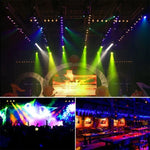 36W 36개 LED DMX512 RGB LED PAR 조명 리모컨 포함, 스트로브 + 사운드 컨트롤 + 자가 추진, AC 100-240V, RGB 리모컨 포함