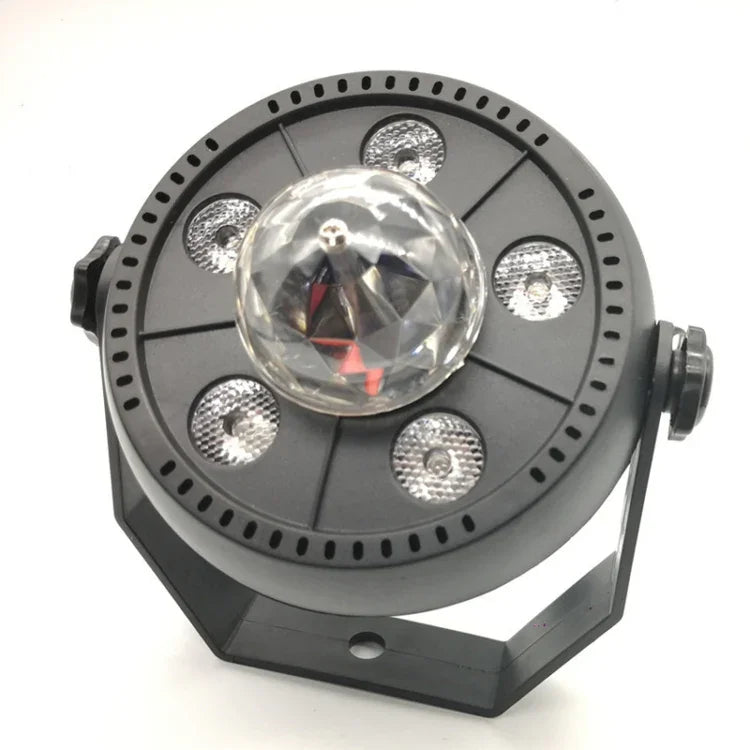 11W 5개 LED 다채로운 회전 마법 공 LED PAR 조명