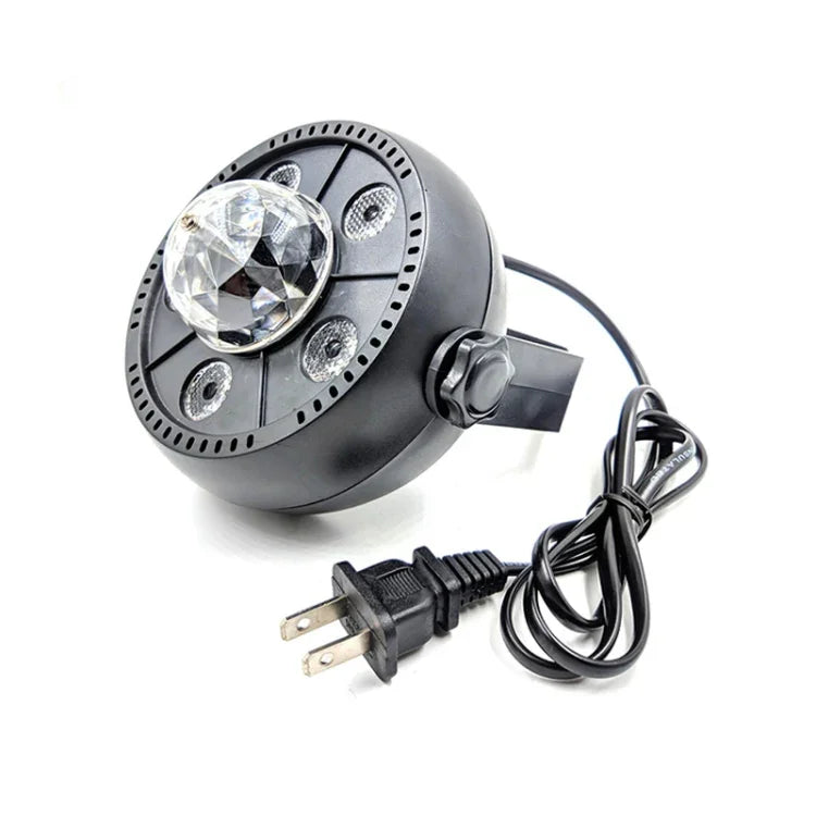 11W 5개 LED 다채로운 회전 마법 공 LED PAR 조명