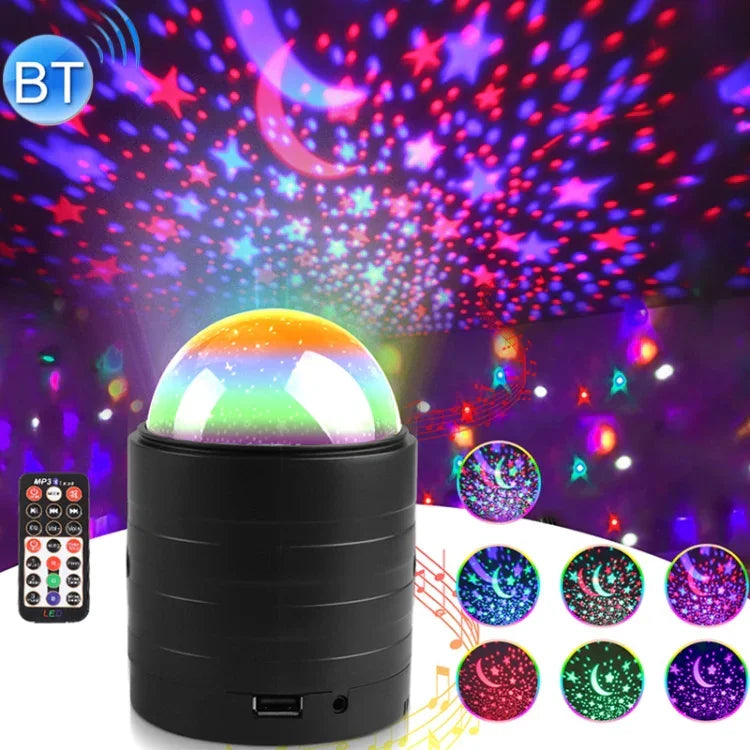 USB 블루투스 별하늘 무대 조명 리모컨 포함