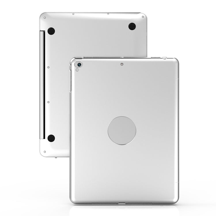 F19B iPad 9.7 (2017/2018) & iPad Air & Air 2 & iPad Pro 9.7 & New iPad 9.7인치 (2017)용 초슬림 ABS 가로 플립 태블릿 케이스 + 블루투스 키보드