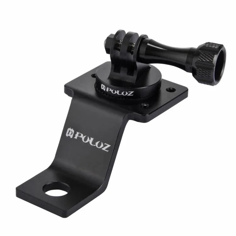 PULUZ 알루미늄 합금 오토바이 고정 홀더 마운트 삼각대 어댑터 및 나사 포함 GoPro, Insta360, DJI 및 기타 액션 카메라용, 고정 마운트 2 (블랙), 고정 마운트 2 (실버), 고정 마운트 2 (레드), 고정 마운트 2 (블루), 고정 마운트 2 (골드)