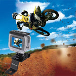 PULUZ 알루미늄 합금 오토바이 고정 홀더 마운트 삼각대 어댑터 및 나사 포함 GoPro, Insta360, DJI 및 기타 액션 카메라용, 고정 마운트 2 (블랙), 고정 마운트 2 (실버), 고정 마운트 2 (레드), 고정 마운트 2 (블루), 고정 마운트 2 (골드)