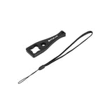 PULUZ 플라스틱 엄지 나사 렌치 스트랩 포함 GoPro, Insta360, DJI 및 기타 액션 카메라용, 렌치 (PVC 소재) 블랙