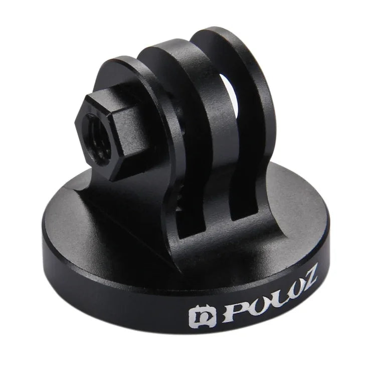 PULUZ GoPro, Insta360, DJI 및 기타 액션 카메라용 1/4인치 나사 구멍 삼각대 마운트 CNC 어댑터, 1/4인치 나사 구멍 (검정), 1/4인치 나사 구멍 (금색), 1/4인치 나사 구멍 (파란색), 1/4인치 나사 구멍 (빨간색)