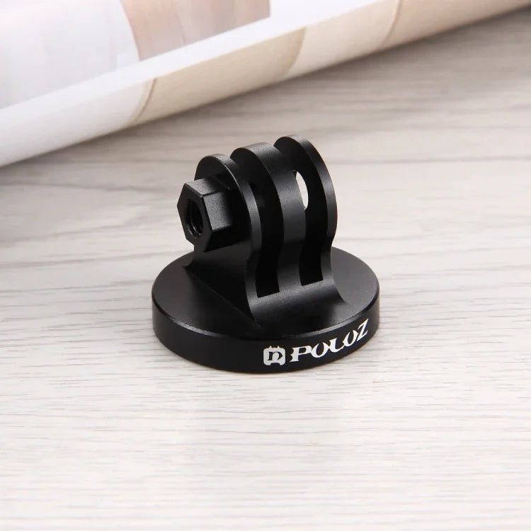 PULUZ GoPro, Insta360, DJI 및 기타 액션 카메라용 1/4인치 나사 구멍 삼각대 마운트 CNC 어댑터, 1/4인치 나사 구멍 (검정), 1/4인치 나사 구멍 (금색), 1/4인치 나사 구멍 (파란색), 1/4인치 나사 구멍 (빨간색)