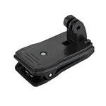 PULUZ GoPro, Insta360, DJI 및 기타 액션 카메라용 360도 회전 백팩 모자 리캠 마운트 퀵 릴리스 클램프 마운트, 모자 리캠 마운트