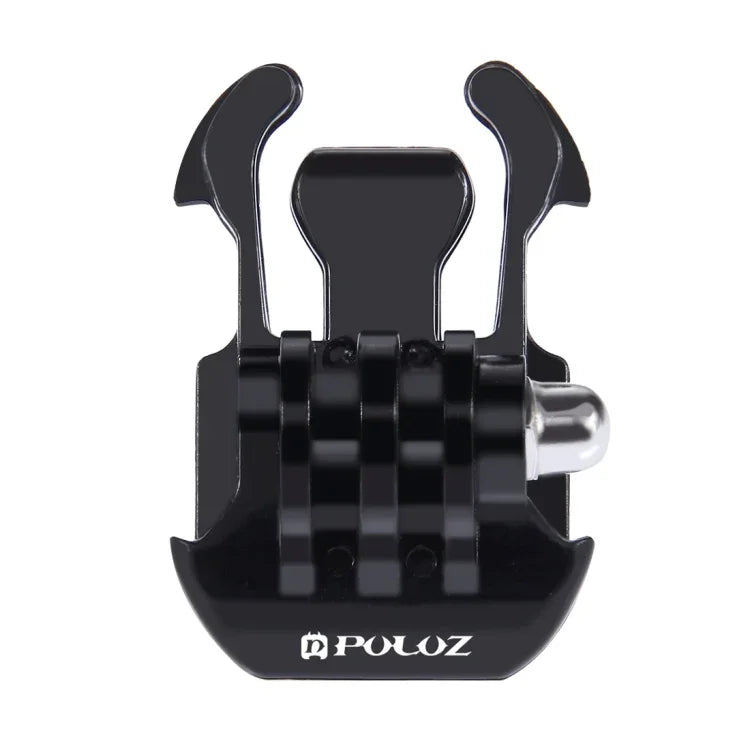 PULUZ 수평면 퀵 릴리스 버클, PULUZ 액션 스포츠 카메라용 Jaws 플렉스 클램프 마운트, GoPro, Insta360, DJI 및 기타 액션 카메라용 퀵 릴리스 버클
