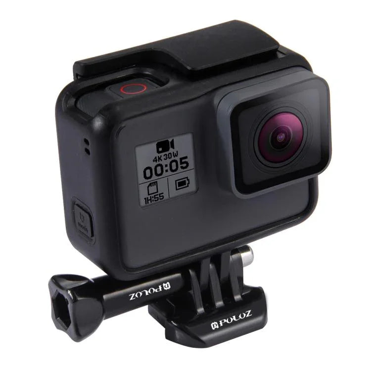 PULUZ 수평면 퀵 릴리스 버클, PULUZ 액션 스포츠 카메라용 Jaws 플렉스 클램프 마운트, GoPro, Insta360, DJI 및 기타 액션 카메라용 퀵 릴리스 버클