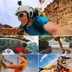 PULUZ GoPro, Insta360, DJI 및 기타 액션 카메라용 3개 평면 접착 패드 스티커 + 3개 곡면 접착 패드 스티커, 3M 스티커