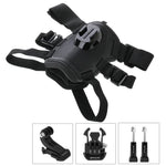 PULUZ 하운드 독 페치 하네스 조절 가능한 가슴 스트랩 마운트, GoPro, Insta360, DJI 및 기타 액션 카메라용, 강아지 가슴 스트랩