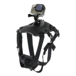 PULUZ 하운드 독 페치 하네스 조절 가능한 가슴 스트랩 마운트, GoPro, Insta360, DJI 및 기타 액션 카메라용, 강아지 가슴 스트랩