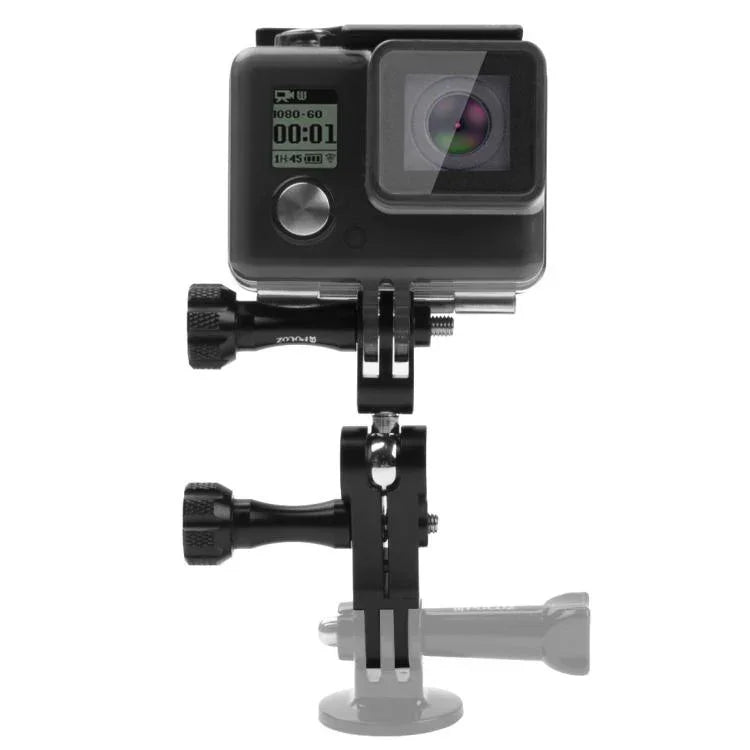 PULUZ CNC 알루미늄 볼 조인트 마운트 2개의 긴 나사 포함 GoPro, Insta360, DJI 및 기타 액션 카메라용, CN 재고