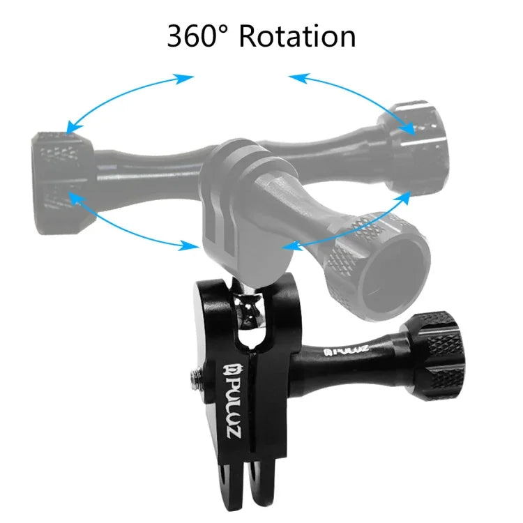 PULUZ CNC 알루미늄 볼 조인트 마운트 2개의 긴 나사 포함 GoPro, Insta360, DJI 및 기타 액션 카메라용, CN 재고