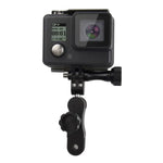 PULUZ CNC 알루미늄 볼 조인트 마운트 2개의 긴 나사 포함 GoPro, Insta360, DJI 및 기타 액션 카메라용, CN 재고