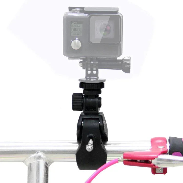 PULUZ 오토바이 자전거 핸들바 홀더 삼각대 마운트 & 나사 포함 GoPro, Insta360, DJI 및 기타 액션 카메라용, 연장 마운트