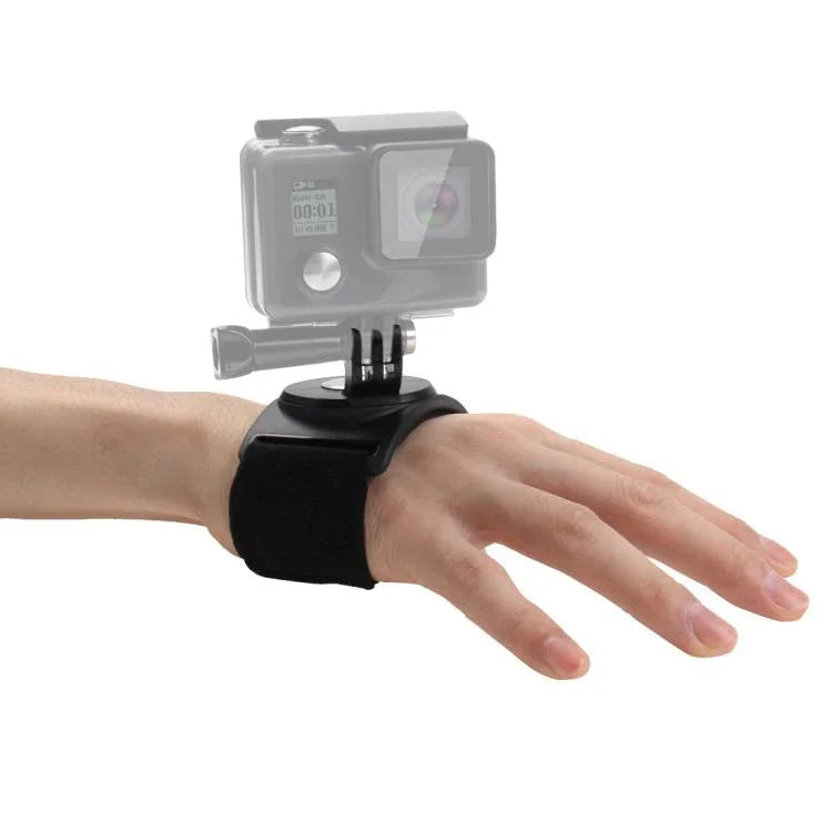 PULUZ 3-in-1 손목 팔 다리 스트랩 360도 회전 마운트 GoPro, Insta360, DJI 및 기타 액션 카메라용, 팔 다리 스트랩