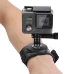 PULUZ 3-in-1 손목 팔 다리 스트랩 360도 회전 마운트 GoPro, Insta360, DJI 및 기타 액션 카메라용, 팔 다리 스트랩