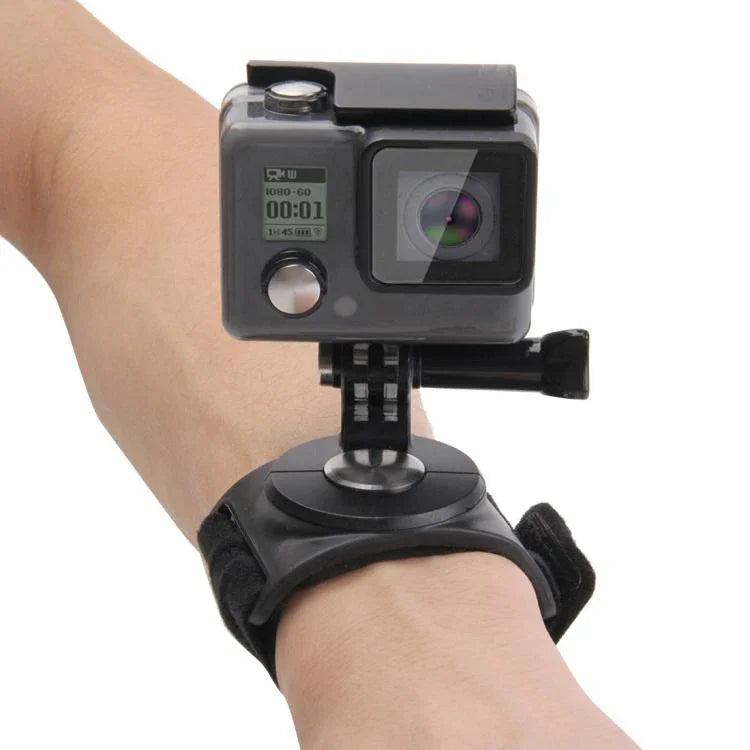 PULUZ 3-in-1 손목 팔 다리 스트랩 360도 회전 마운트 GoPro, Insta360, DJI 및 기타 액션 카메라용, 팔 다리 스트랩