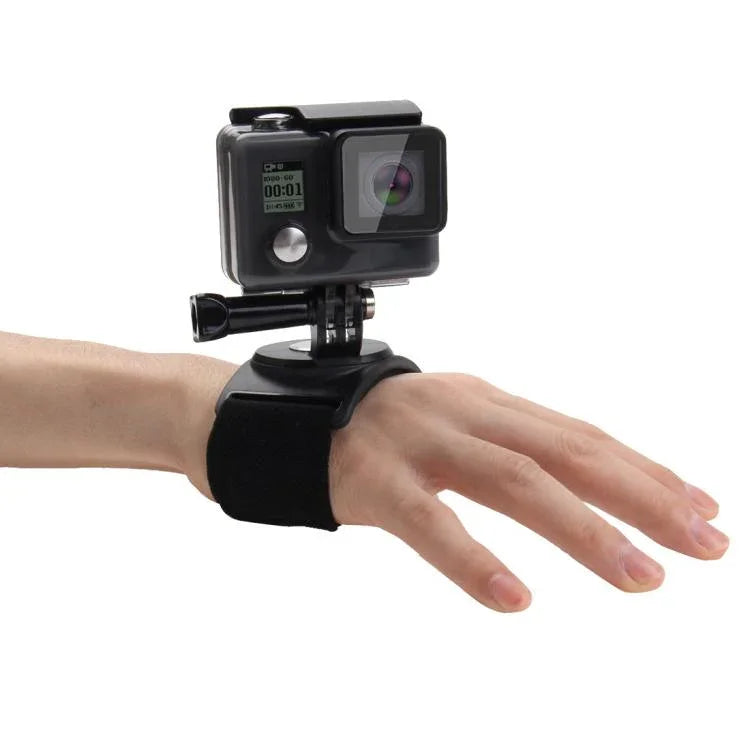PULUZ 3-in-1 손목 팔 다리 스트랩 360도 회전 마운트 GoPro, Insta360, DJI 및 기타 액션 카메라용, 팔 다리 스트랩