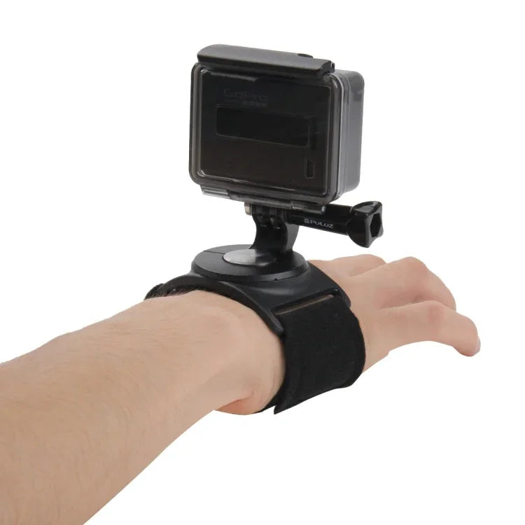 PULUZ 3-in-1 손목 팔 다리 스트랩 360도 회전 마운트 GoPro, Insta360, DJI 및 기타 액션 카메라용, 팔 다리 스트랩