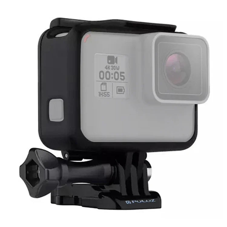 PULUZ GoPro HERO(2018) /7 Black /6 /5용 ABS 플라스틱 하우징 쉘 프레임 마운트 보호 케이스 케이지 받침대 및 긴 나사 포함, GoPro HERO6 /5용