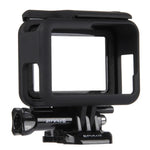 PULUZ GoPro HERO(2018) /7 Black /6 /5용 ABS 플라스틱 하우징 쉘 프레임 마운트 보호 케이스 케이지 받침대 및 긴 나사 포함, GoPro HERO6 /5용