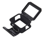 PULUZ GoPro HERO(2018) /7 Black /6 /5용 ABS 플라스틱 하우징 쉘 프레임 마운트 보호 케이스 케이지 받침대 및 긴 나사 포함, GoPro HERO6 /5용