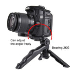 PULUZ 그립 접이식 삼각대 마운트, 어댑터 및 나사 포함, GoPro, Insta360, DJI 및 기타 액션 카메라용, 최대 적재 하중: 2kg