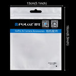 10개입 PULUZ 16cm x 13cm 행홀 클리어 프론트 화이트 펄 쥬얼리 지퍼락 포장 봉투(사이즈: M), 사이즈: M